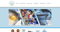 Desktop Screenshot of fala.com.ar